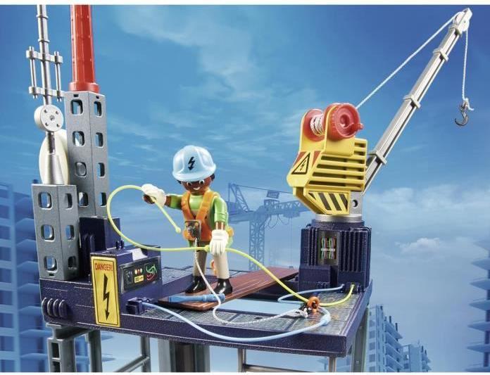 Actual product image Playmobil 70816 Starter set construction site with winch (70816, Playmobil City Action)