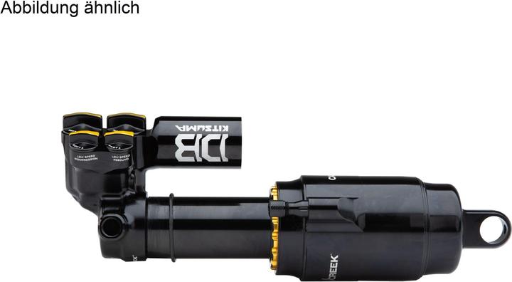 Actual product image Cane Creek DBKitsuma Air air damper, 225/67.5mm, Trunnion, 15.02mm Open End Eye (225 mm, 67.50 mm)