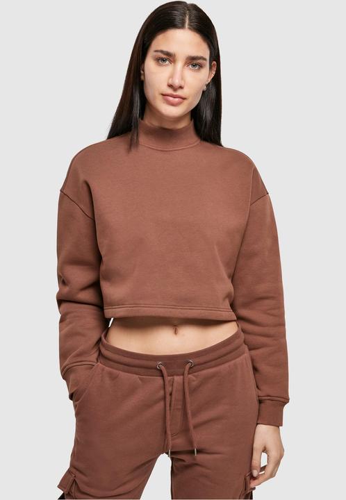 Actual product image Urban Classics Ladies Cropped Oversized Sweat High Neck Crew - 14225 (3XL)