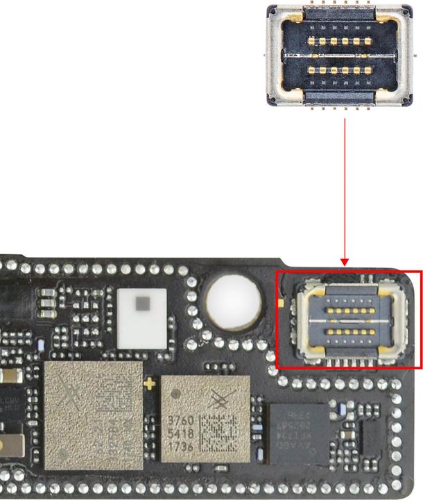 Image du produit Clappio Pièce détachée Connecteur FPC Antenne Wifi (iPhone X)