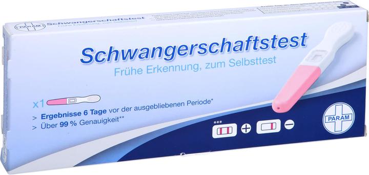 Produktbild Schwangerschaftsfruehtest, 1 St TES (1 x)