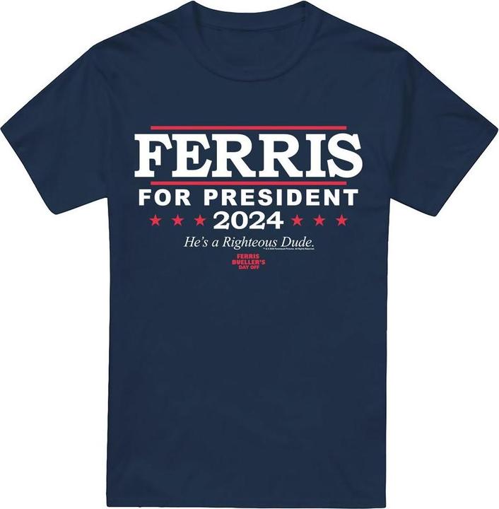 Ferris Bueller´s Day Off Ferris Bueller's Day Off Ferris For President TShirt (XXL)