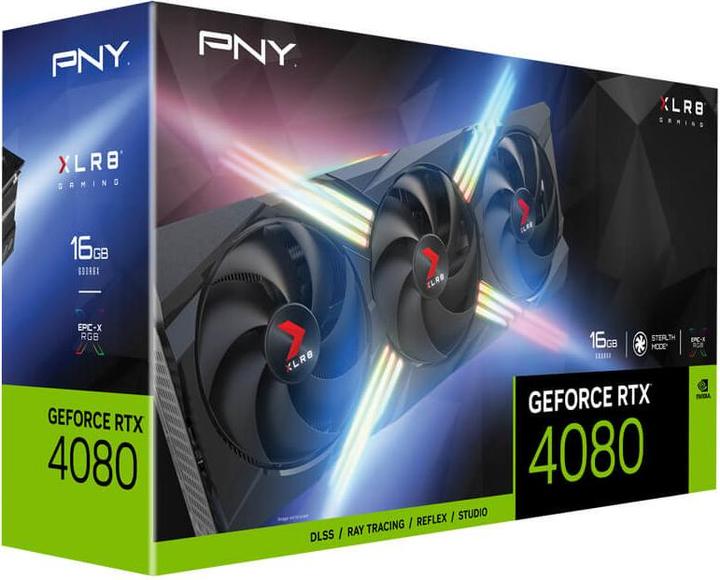 Produktbild PNY GeForce RTX 4080 OC XLR8 Gaming Verto (16 GB)