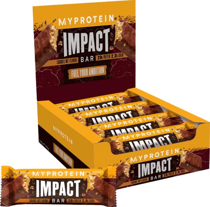Produktbild MyProtein Impact Protein Bar (Caramel Nut, 12 Stk., 768 g)