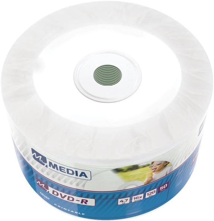 Actual product image MyMedia 1x50 DVD-R 4.7GB 16x Speed Printable Wrap (50 x)