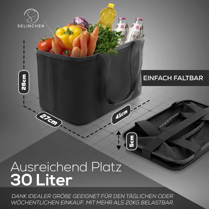 Actual product image Selinchen Faltbarer Einkaufskorb
