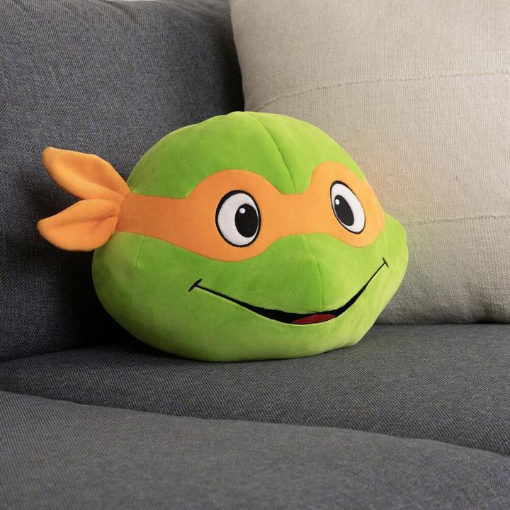 Image du produit Konjac Sponge Teenage Mutant Ninja Turtles Mocchi-Mocchi Mega peluche Michelangelo Head 27 cm (38.10 cm)