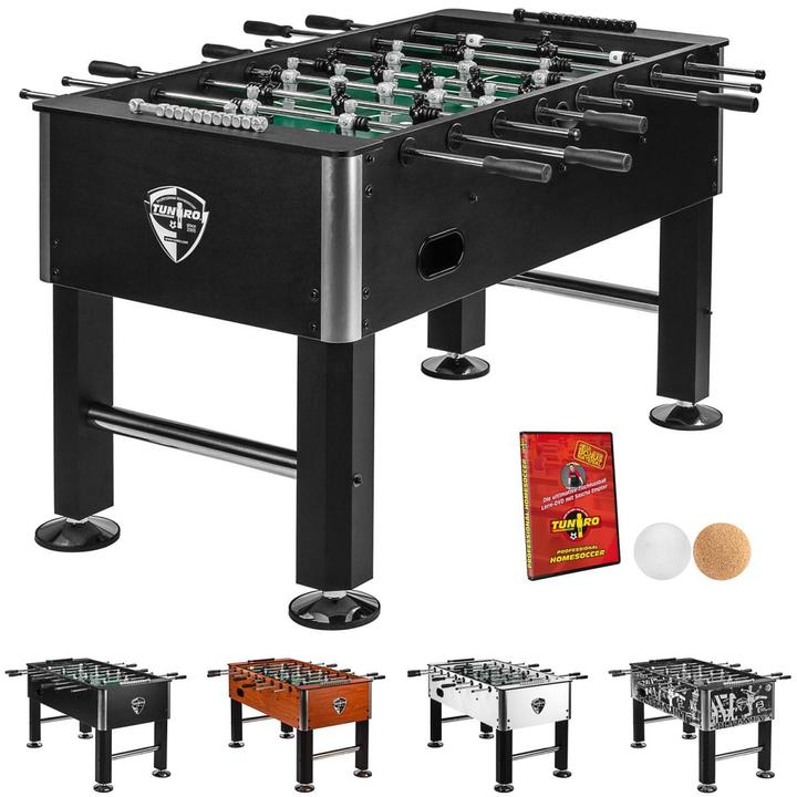 Produktbild Tuniro Kickertisch BASIC Schwarz