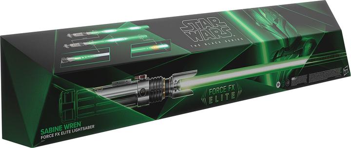 Produktbild Hasbro Star Wars: Ahsoka Black Series Replik Force FX Elite Lichtschwert Sabine Wren