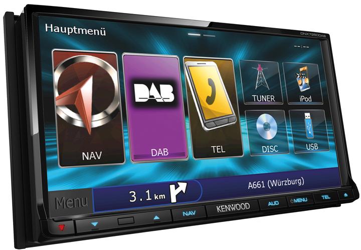 Produktbild Kenwood Corp. DNX7250DAB ohne DAB-Antenne