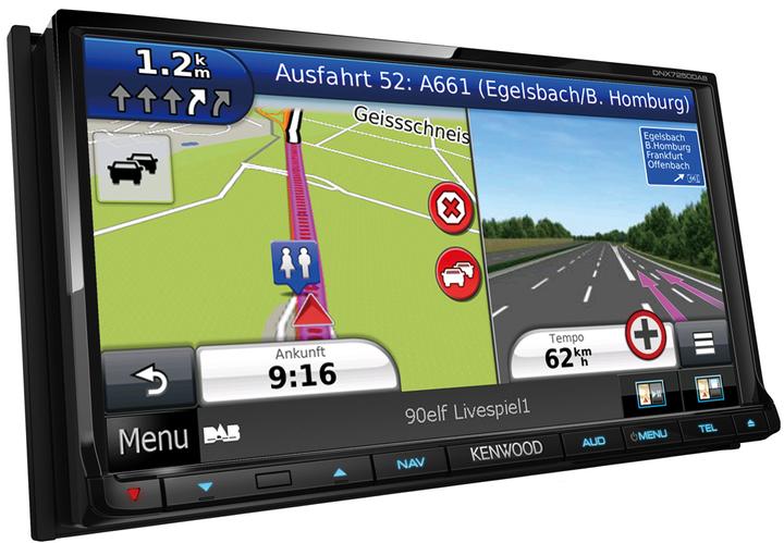 Produktbild Kenwood Corp. DNX7250DAB ohne DAB-Antenne