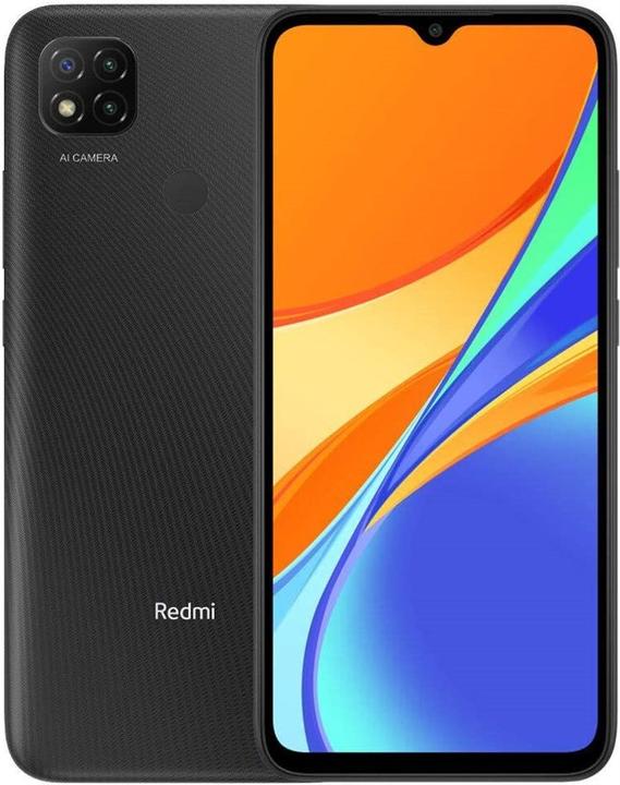 Produktbild Xiaomi Redmi 9C (128 GB, Midnight Gray, 6.53", Dual SIM, 13 Mpx, 4G)