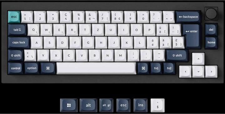 Actual product image Keychron Q2 Max (CH, Wireless, Cable)