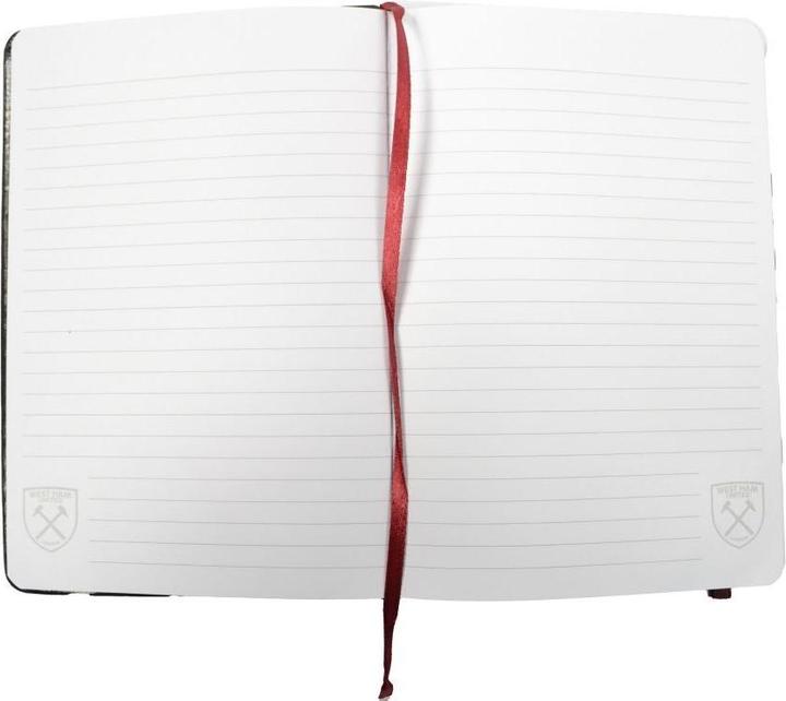 Produktbild West Ham United FC Notizbuch Premium Wappen A5 (A5, Liniert)