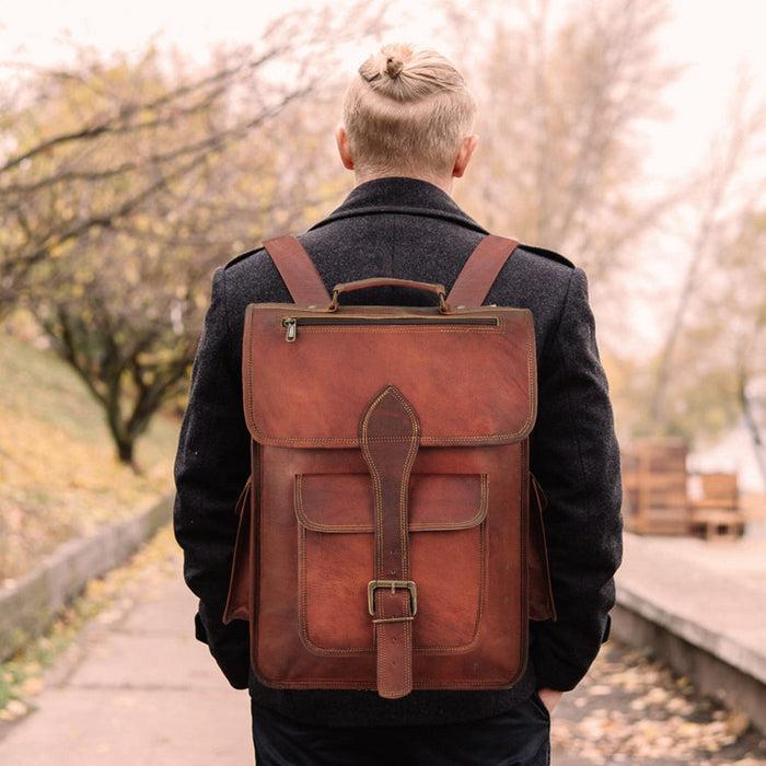 Produktbild Only-Bags.Store Der Hughes Rustikale Rucksack, 15 Zoll