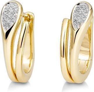 Breuning OHRSCHMUCK - BRILL. 0,142 Ct. H/si (585, - Gold)