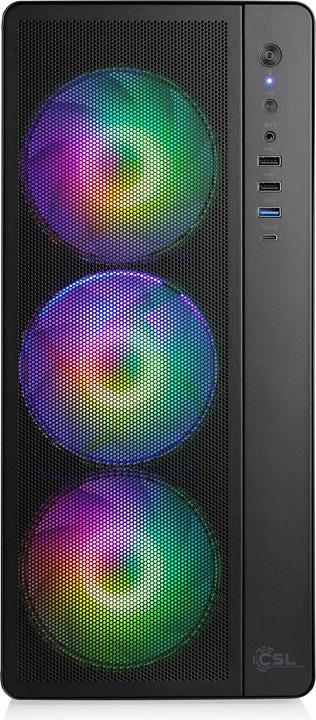 Image du produit CSL Gaming PC M12060H (AMD Ryzen 5 8400F, 16 Go, 1000 Go, GeForce RTX 5060 Ti)