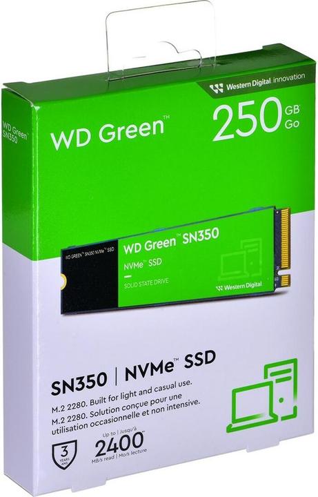Produktbild WD Green SN350 (250 GB, M.2 2280)