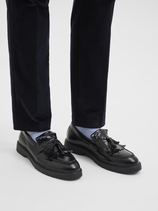 Produktbild Selected Homme Leder Kiltie Halbschuhe (41)