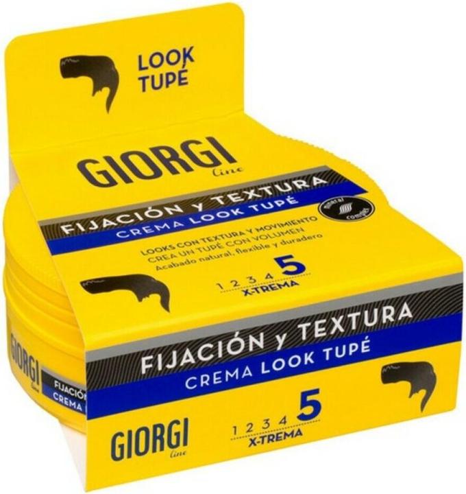 Actual product image Giorgi Line FIJACIÓN Y TEXTURA crema look tupé nº5 125 ml (Hair cream, 125 ml)