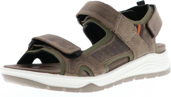 Produktbild Jacalu Damen Herren Trekkingsandalen Outdoorsandalen herausnehmbare Innensohle braun (42)