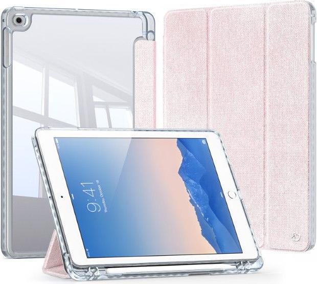 iPad 9.7 (2017/2018), iPad Air / iPad Air 2 - Ducis Unid Series, aufstellbares Flip-Etui, Pink (iPad Air 2, IPad 9.7 (2017))