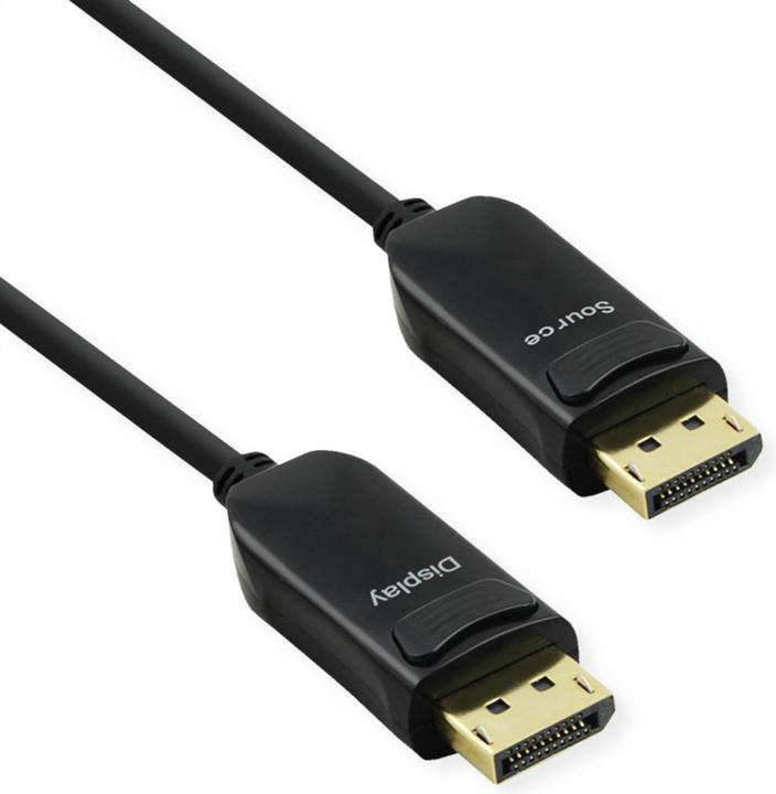Actual product image Value displayport v1.4 cable. aoc. 8k60. st/st. 50m (50 m, DisplayPort)