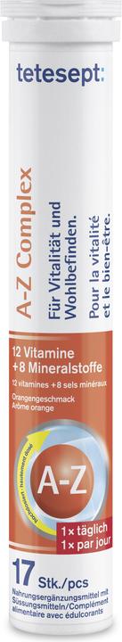 Produktbild Tetesept A-Z Complex Brausetablette (17 Stück, Brausetablette, 134 g)