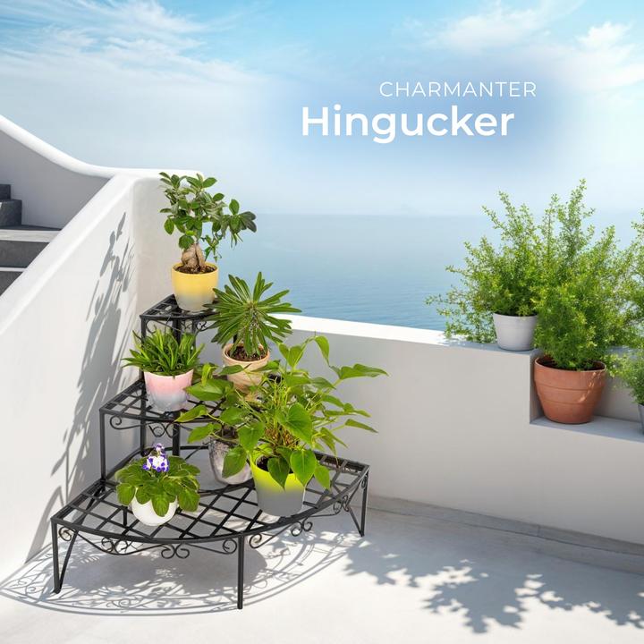Actual product image tectake flower staircase