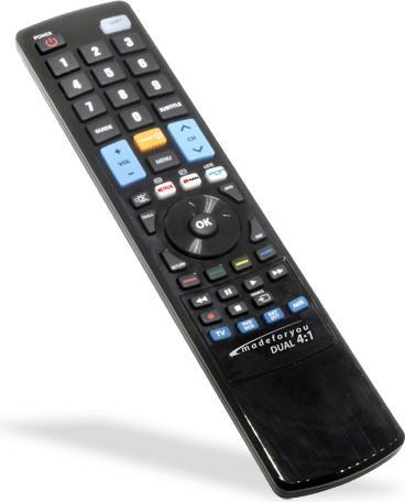 Produktbild Jolly Line Programmierbare Universal-Fernbedienung - 4-In-1 (Universal Fernbedienung, Miracast)