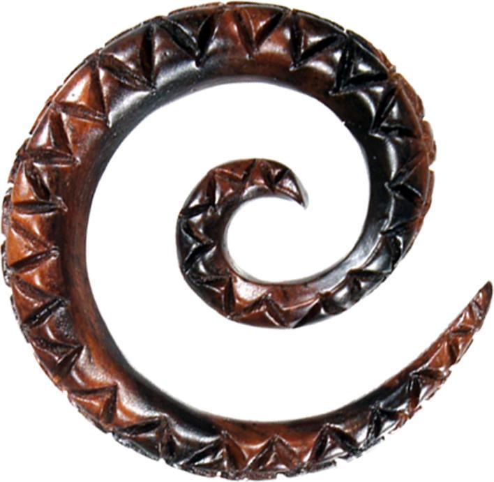 Star Piercing Ring schwarz Totenkopf Netz (Organisch, ohne Messing)