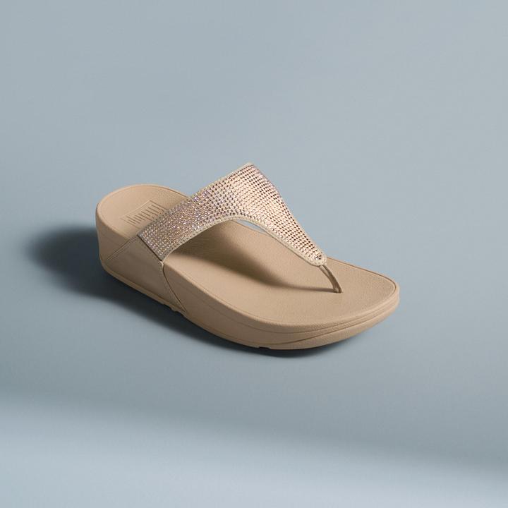 Produktbild Fitflop Lulu Crystal Embellishes Toe Post Sandal (39)