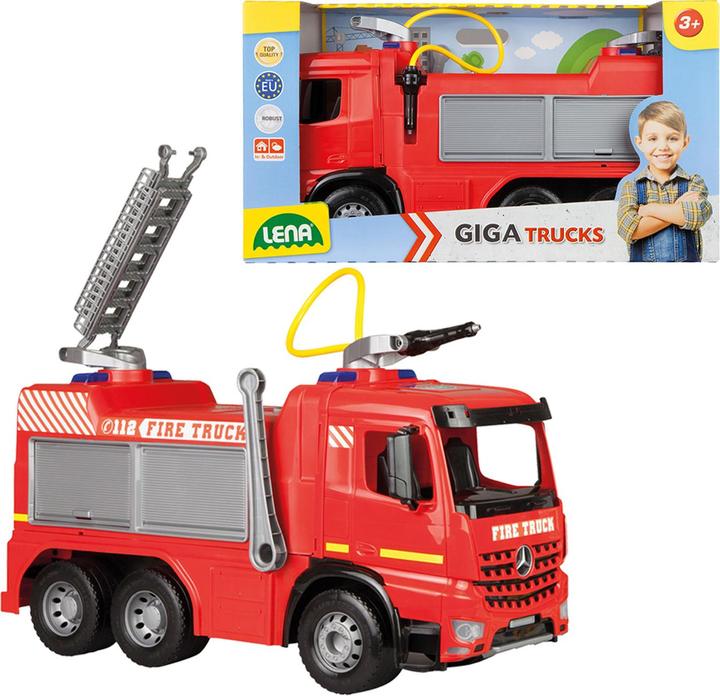Actual product image Lena Giga Trucks ride-on fire
