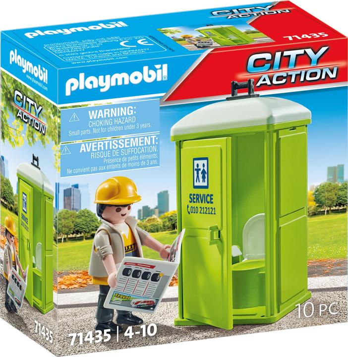 Produktbild Playmobil Mobile Toilette (71435, Playmobil City Action)
