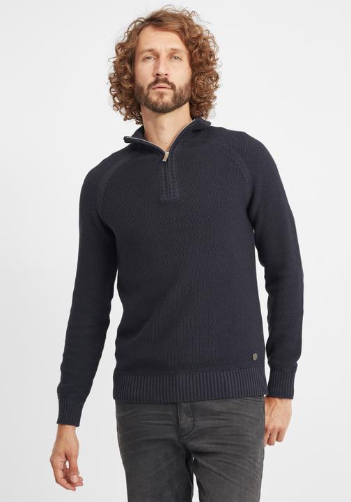 Immagine prodotto Blend Thompson Maglione In Maglia Grossa Pullover Maglieria Da Donna Con Colletto Troyer In Cotone 1 (M)