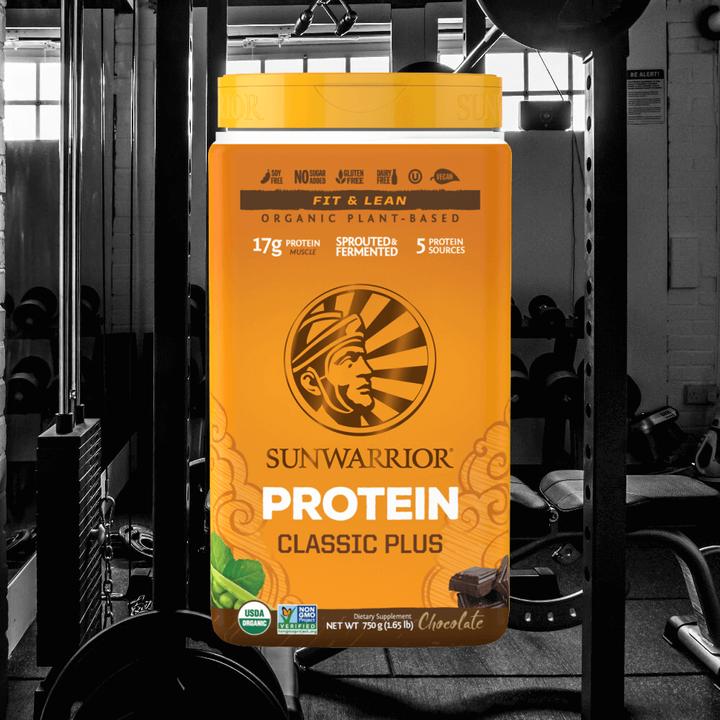 Produktbild Sunwarrior Protein Classic Plus Bio (Chocolate, 1 Stk., 750 g)