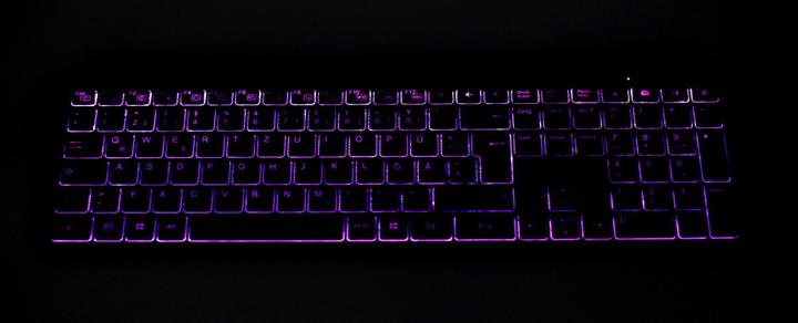 Immagine prodotto Gembird KBS-ECLIPSE-M500 Backlight Pro Business Slim wireless desktop set US layout nero (US, Cablato)