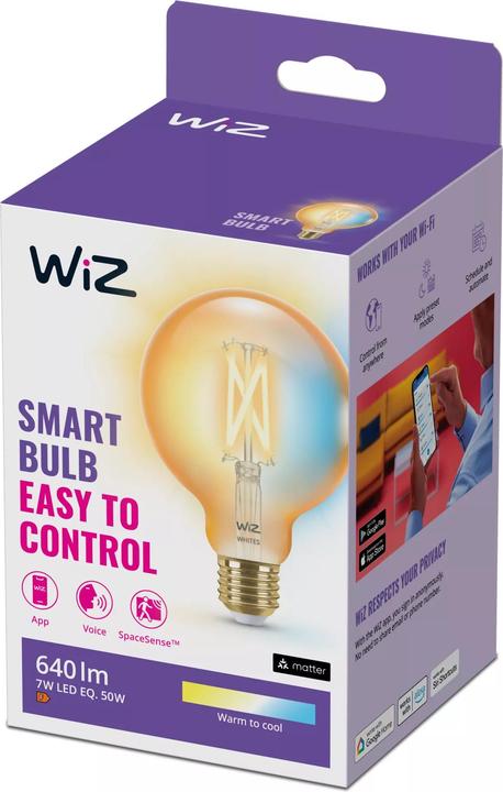 Image du produit WiZ Filament vintage (E27, 6.70 W, 640 lm, 1 x, E)