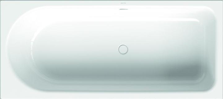 Produktbild Bette Badewanne Ocean 180x80 cm, 8856, Überlauf hinten, weiss (235 l, 180 cm, 80 cm)