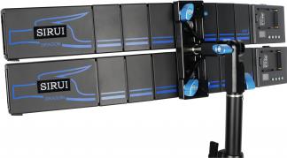 Produktbild Sirui Dragon B25R-D 2er Set biegbares RGB LED-Panel 25W für Foto + Video (Blitzgerät Akku)