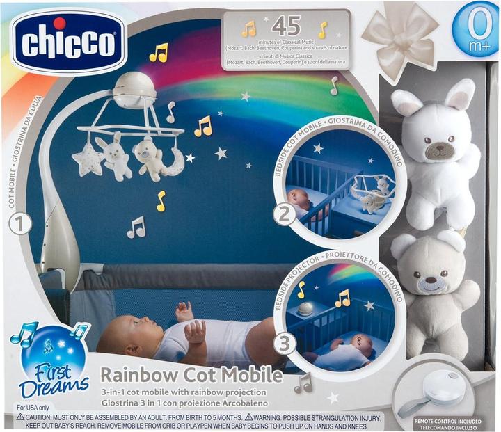 Produktbild Chicco Regenbogen Mobile 3-in-1 Beige