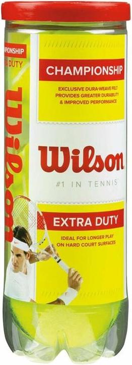 Actual product image Wilson Tennis balls CHAMPIONSHIP 3 pieces WRT100101