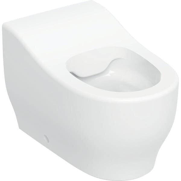 Geberit Bambini WC au sol pour petits enfants, chasse deau basse, Rimfree, hauteur:24cm
