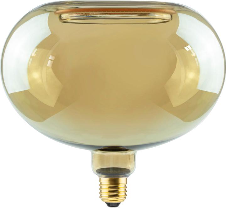 Segula LED Floating Oval 200 gold E27 dimmb. (E27, 4.50 W, 300 lm, 1 x, G)