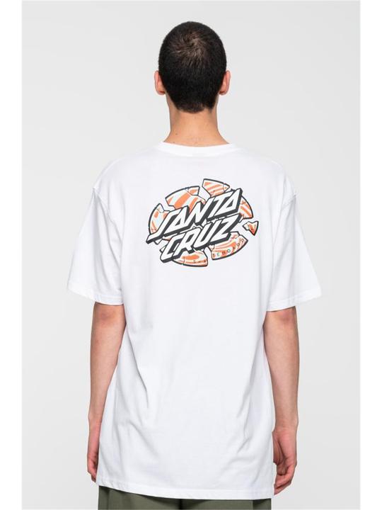Actual product image Santa Cruz Warp Broken Dot T-Shirt (S)