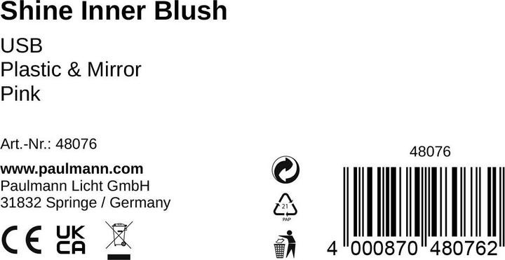 Actual product image Pauleen Shine Inner Blush