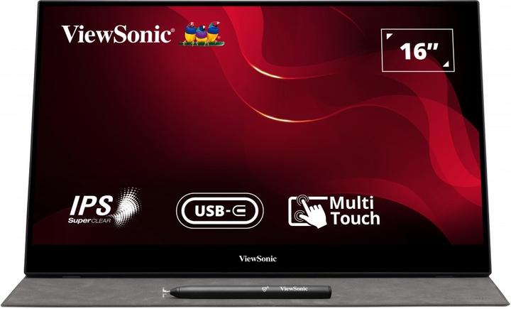 Productafbeelding Viewsonic TD1655 LED-monitor (1920 x 1080 Pixels, 15.60")