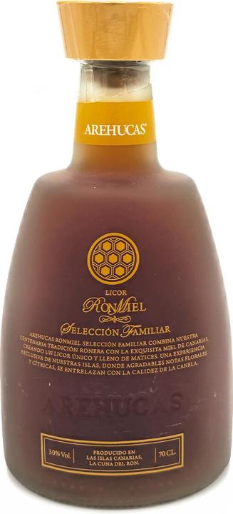Produktbild Arehucas Ronmiel Licor Selección Familiar 70cl 30% (1 x 70 cl)
