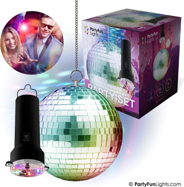 Produktbild PartyFun Lights Discokugel (20 cm)