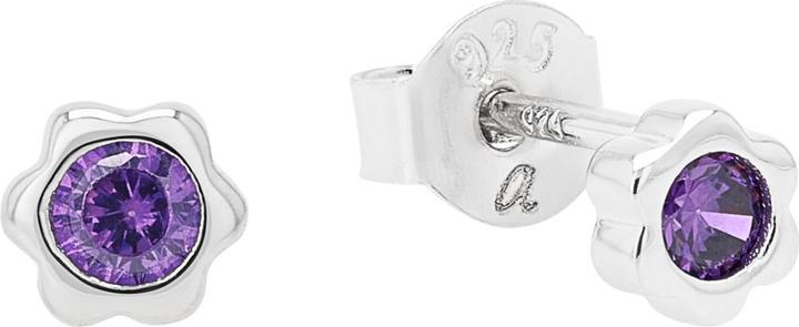 Immagine prodotto Prinzessin Lillifee Ohrschmuck für Mädchen, 925 Sterling Silber, Zirkonia synth. | Geburtsstein (Argento 925)